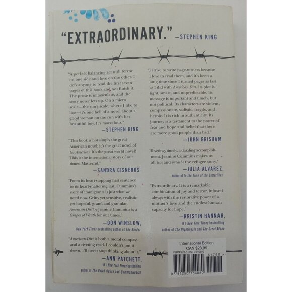American Dirt by Jeanine Cummins Oprah Book Club Border Drama Novel - Picture 2 of 8